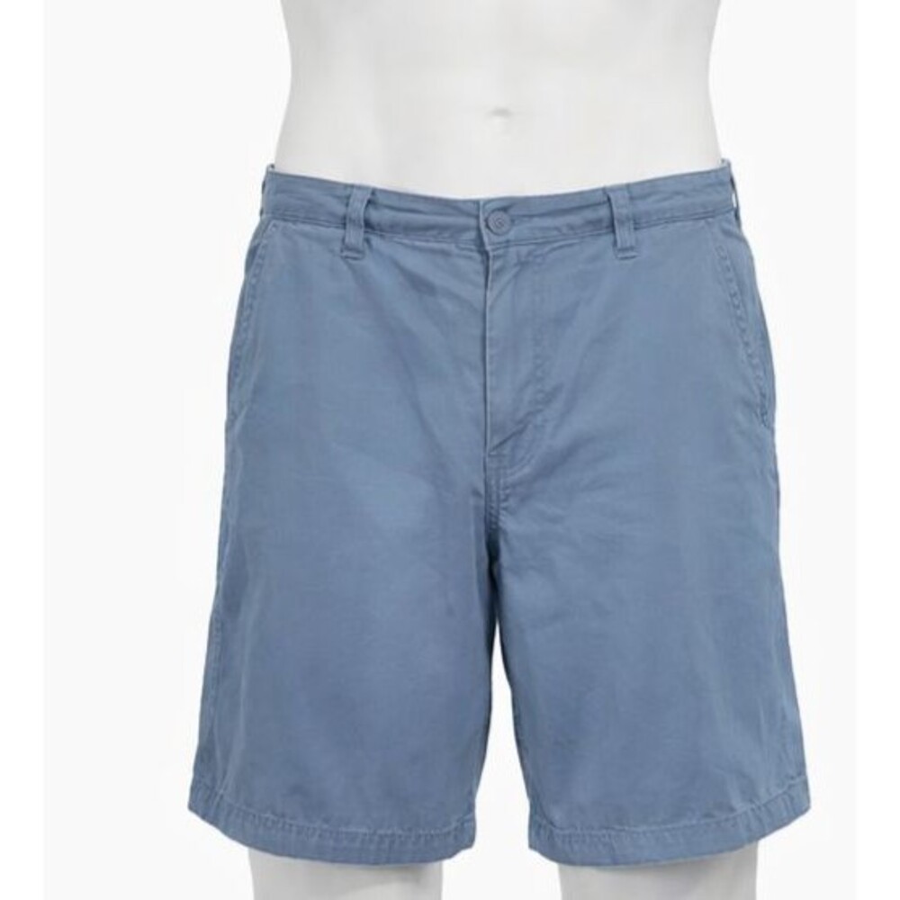 St. Johns Bay Casual Shorts Mens 42W Golf Biking Preppy Sky Blue